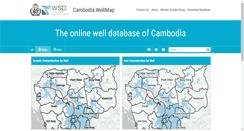 Desktop Screenshot of cambodiawellmap.com
